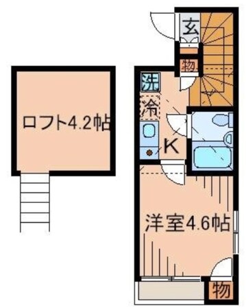 バーミープレイス中野富士見町の物件間取画像